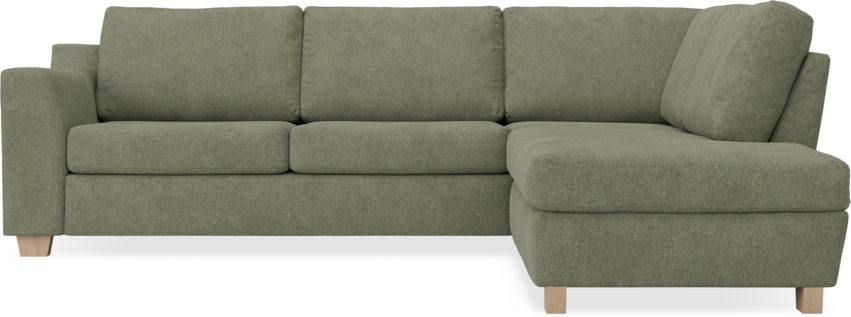 Friday - 2,5-sits soffa med divan höger - Vit