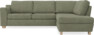 Friday - 2,5-sits soffa med divan höger - Vit