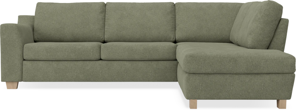 Friday - 2,5-sits soffa med divan höger - Vit