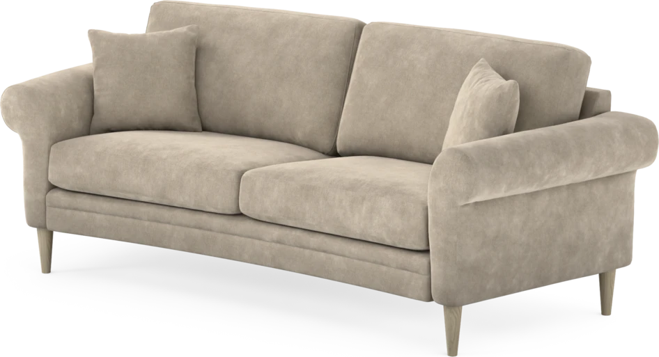 Eden - 2,5-sits soffa svängd - Beige