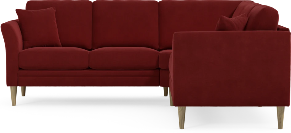 Eden - Hörnsoffa, 2+2-sits - Röd