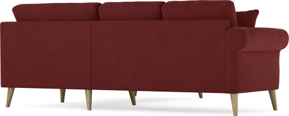 Eden - Hörnsoffa, 2+2-sits - Röd