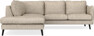 Madison - 2-sits soffa med divan vänster - Beige