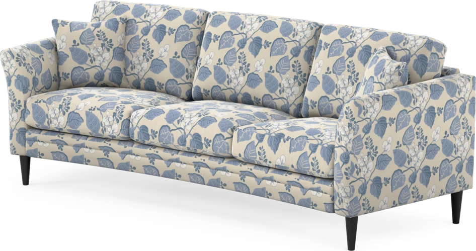 Eden - 3-sits soffa svängd - Flerfärgad