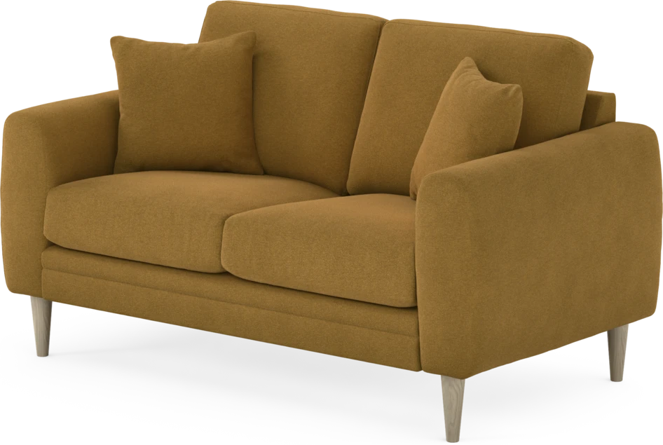Eden - 2-sits soffa - Gul