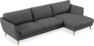 Madison Lux - 3-sits soffa med schäslong höger - Grå