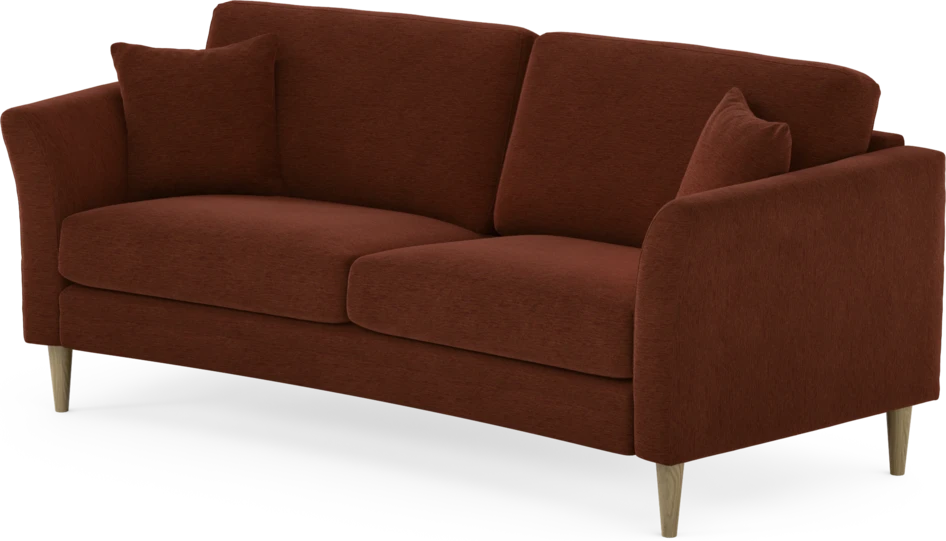Eden - 2,5-sits soffa svängd - Orange