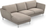 Madison Lux - 2-sits soffa med schäslong vänster - Beige