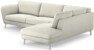 Madison Lux - 3-sits soffa med divan höger - Vit