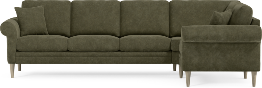 Eden - Hörnsoffa, 3+1-sits - Grön