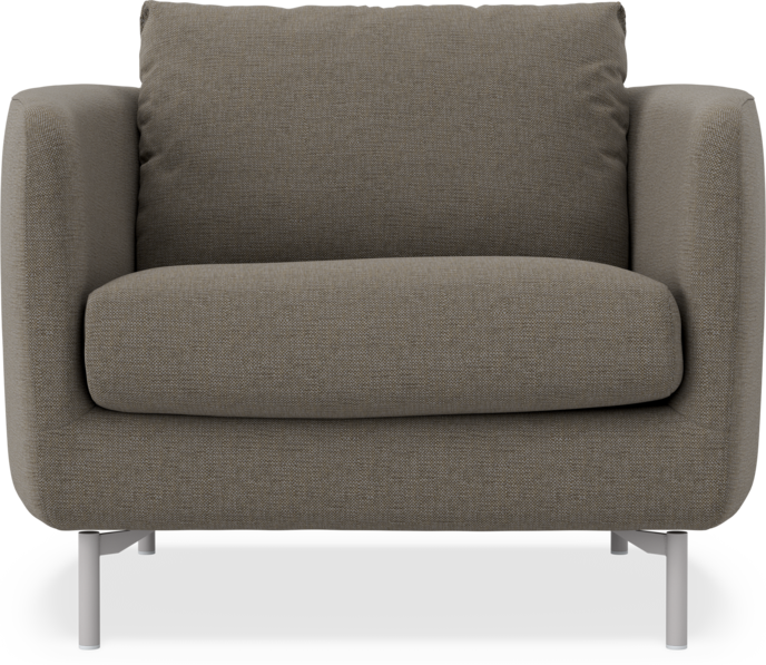 Madison Lux - Fåtölj, 70 cm - Brun