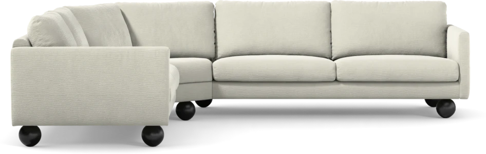 Madison Lux - Hörnsoffa 2+3-sits, hörn 2 - Vit