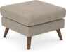 Eden - Fotpall - Beige