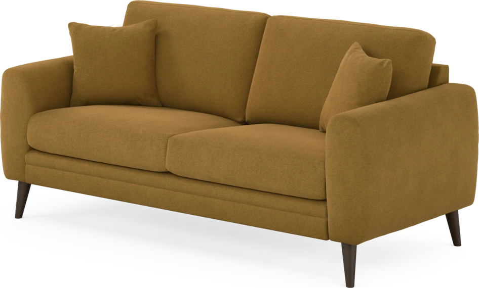 Eden - 2,5-sits soffa - Gul
