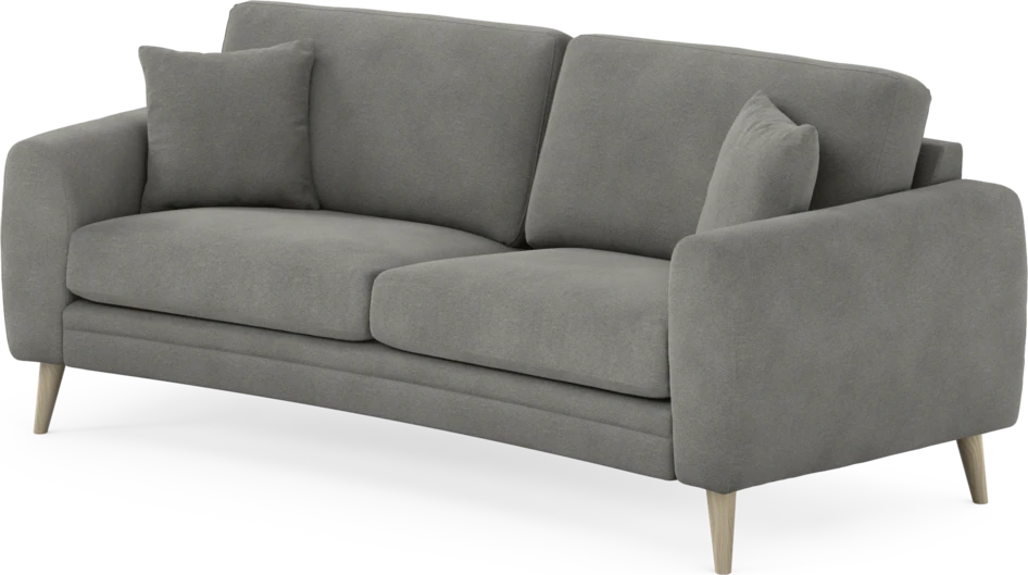 Eden - 2,5-sits soffa svängd - Grå