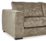 Vida Plus - 3-sits soffa med schäslong höger - Brun