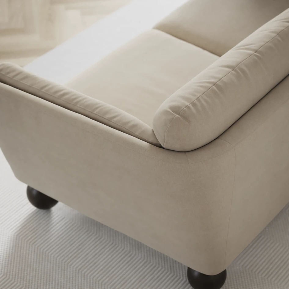 Madison Lux - Hörnsoffa med schäslong höger - Beige