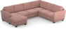 Friday - Hörnsoffa, 3+2-sits med schäslong vänster - Rosa
