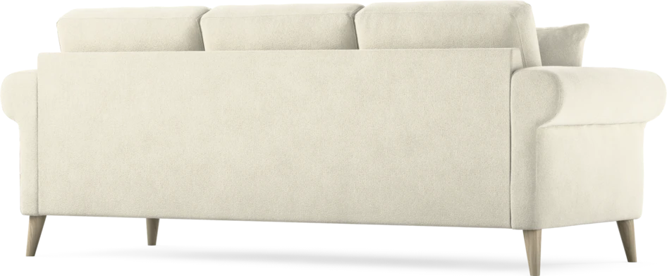 Eden - 3-sits soffa - Vit