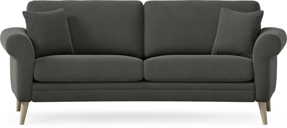 Eden - 2,5-sits soffa svängd - Grå