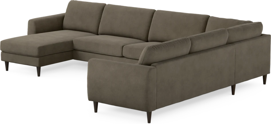 Bridge - Hörnsoffa, 3+2-sits med schäslong vänster - Beige