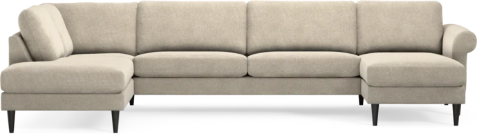 Bridge, 3-sits soffa med divan vänster och schäslong höger