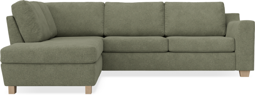 Friday - 2,5-sits soffa med divan vänster - Vit