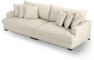 Rossi - 4-sits soffa - Vit
