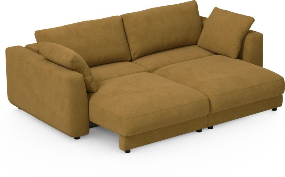 Amie - Bäddsoffa 3-sits - Orange