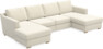 Friday - 2-sits soffa med två schäslonger - Beige