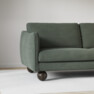 Madison Lux - 2-sits soffa med schäslong vänster - Grön