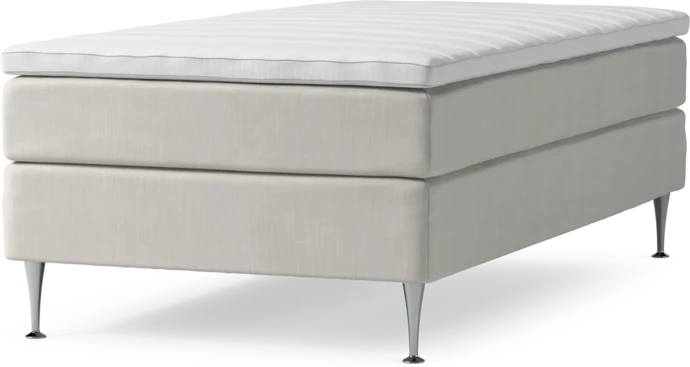 Roma Family, Kontinentalsäng, enkelsäng med bäddmadrass och sängben, B 105-140