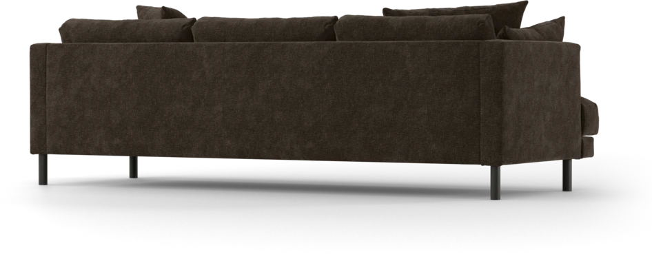 Harper - 4-sits soffa - Brun
