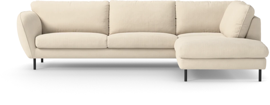 Madison Lux - 3-sits soffa med divan höger - Beige