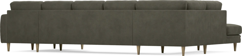 Eden - 3-sits soffa med divan vänster och schäslong höger - Grå