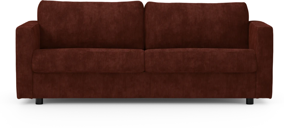 Lindö - Bäddsoffa 3-sits  - Röd