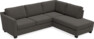 Friday - 2,5-sits soffa med divan höger - Grå