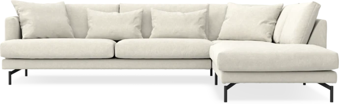 Harper, 3-sits soffa med divan höger