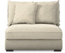 Rossi - 1,5-sits utan armstöd - Beige