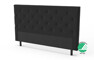 Feel - Sänggavel, B 160-210 cm - Grå