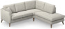Eden - 2-sits soffa med divan - Grå
