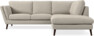 Madison Lux - 2-sits soffa med divan höger - Beige