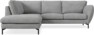 Madison Lux - 2-sits soffa med divan vänster - Vit