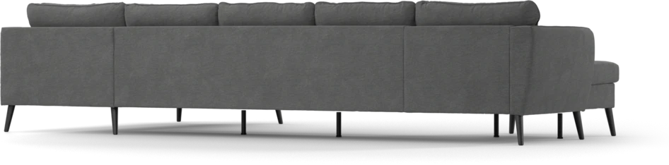 County - 4-sits soffa med schäslong vänster och divan höger - Grå