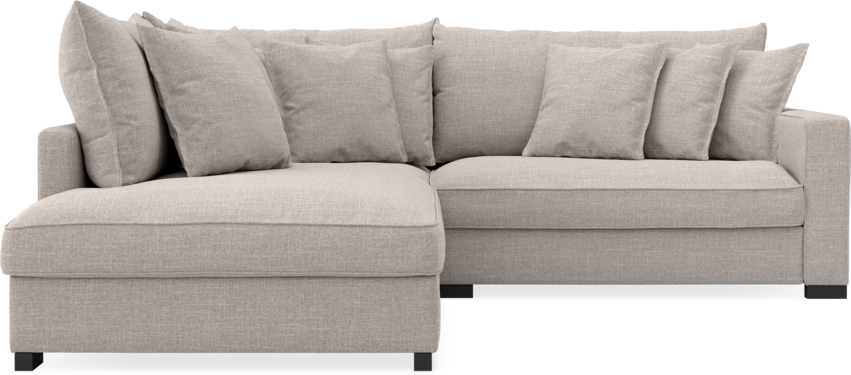 Rossi - 2-sits soffa med divan vänster - Beige