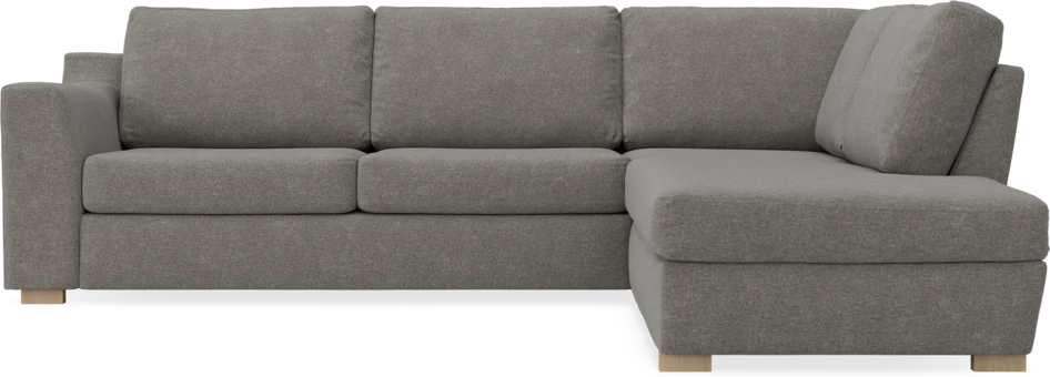 Friday - 2,5-sits soffa med divan höger - Grå
