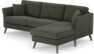 Eden - 2,5-sits soffa med schäslong - Grön