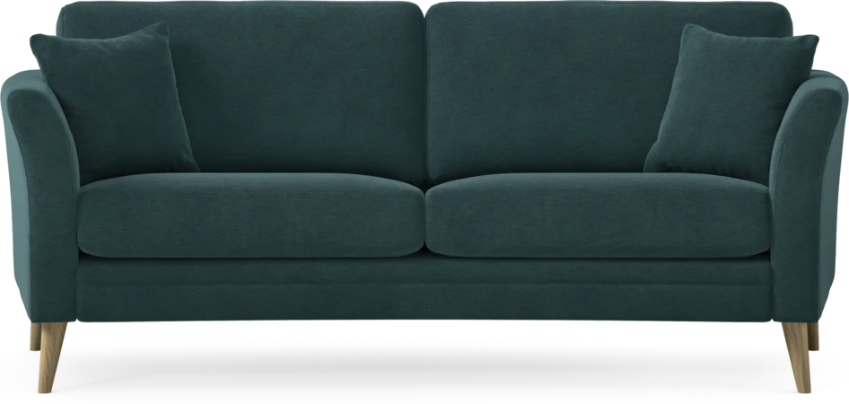 Eden - 2,5-sits soffa svängd - Blå