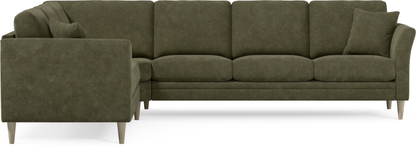 Eden - Hörnsoffa, 2+3-sits - Grön
