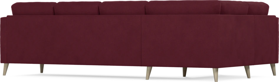 Eden - Hörnsoffa, 1+3-sits - Röd